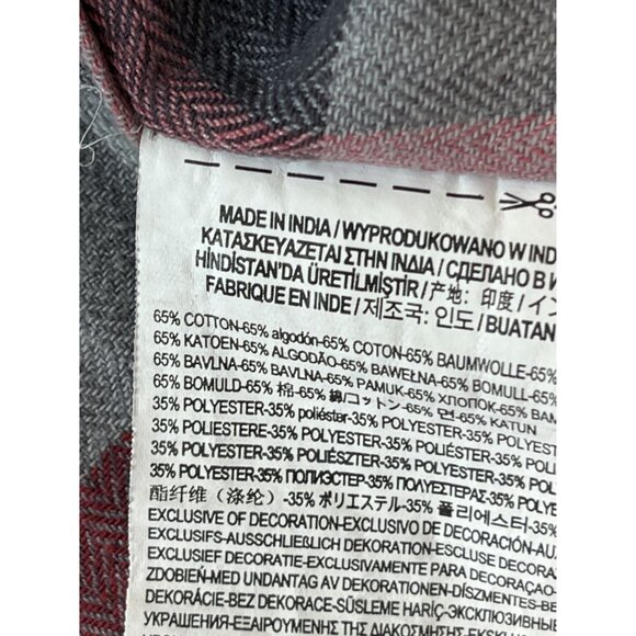 Vans Men's Plaid Long Sleeve Button-Up Shirt,‎ Small - Picture 6 of 7